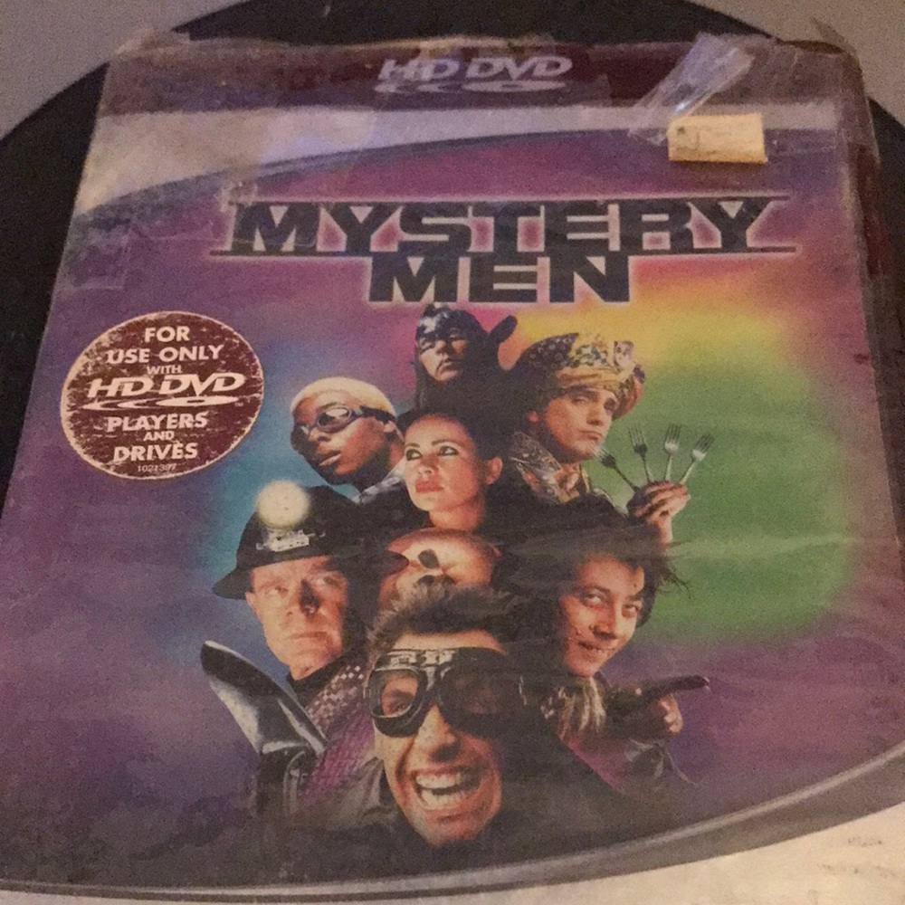 Mystery Men HD DVD Movie Cover — Purple/Green Gradient